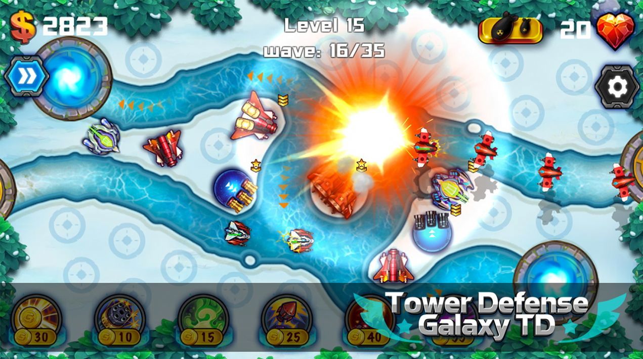 太空防御战争(Tower Defense Galaxy TD)1