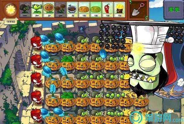 植物大战僵尸长城版Plants Vs Zombies0