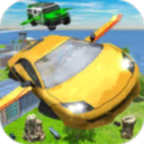 3D飞车驾驶(Flying Car Extreme Simulator)