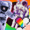 宇航员太空像素艺术(Astronaut Space Pixel Art-Coloring By Number)